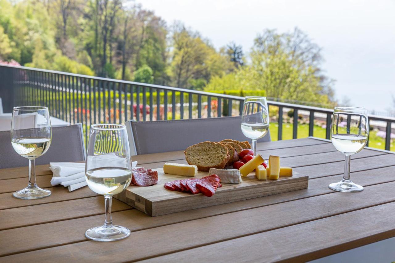 Puidoux Les Terrasses De Lavaux 1 - Appartement De Luxe Avec Vue Panoramique Et Piscine מראה חיצוני תמונה