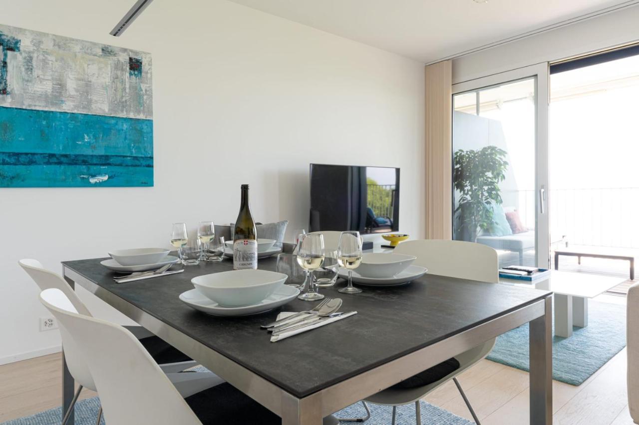 Puidoux Les Terrasses De Lavaux 1 - Appartement De Luxe Avec Vue Panoramique Et Piscine מראה חיצוני תמונה