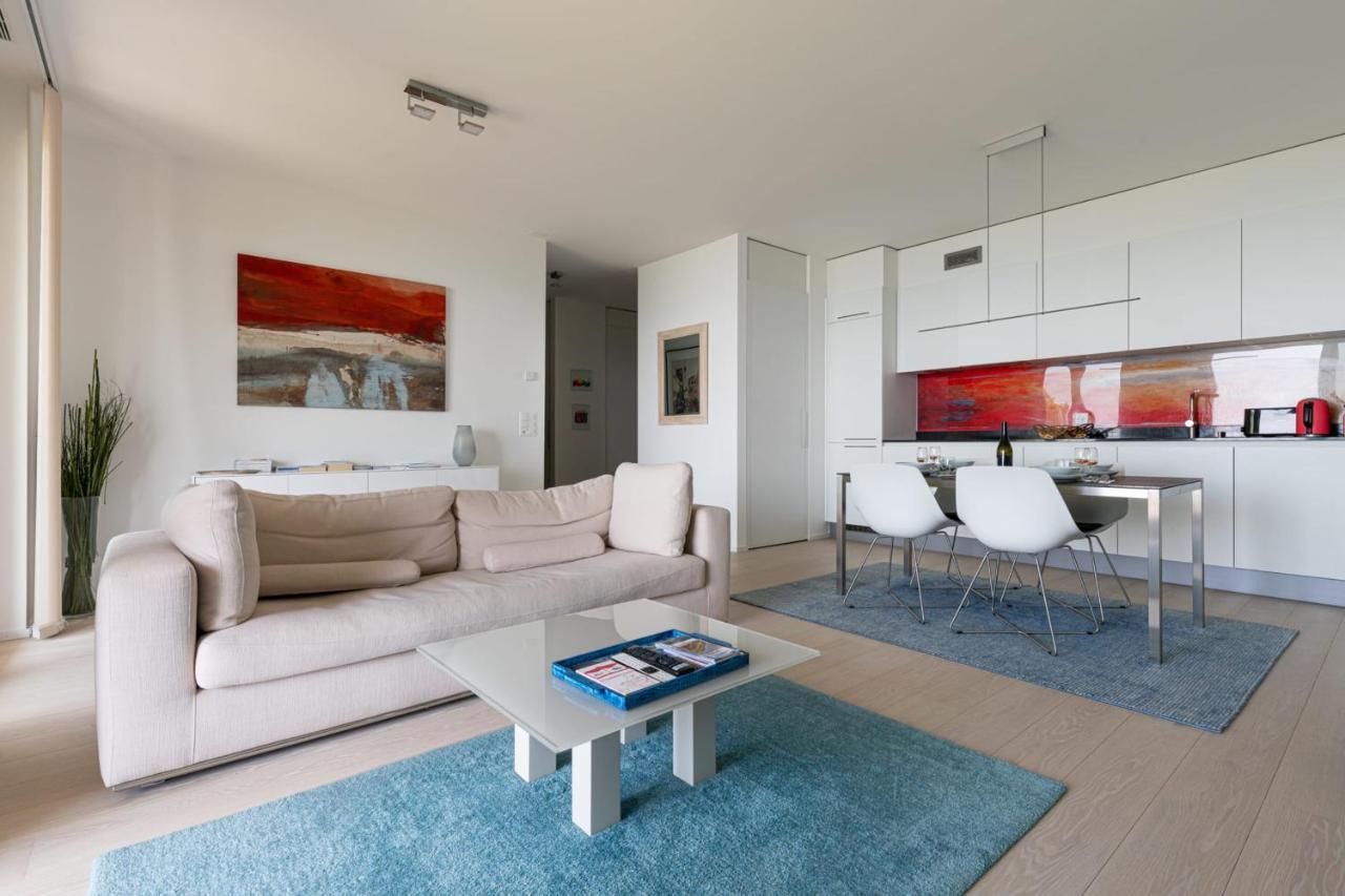 Puidoux Les Terrasses De Lavaux 1 - Appartement De Luxe Avec Vue Panoramique Et Piscine מראה חיצוני תמונה