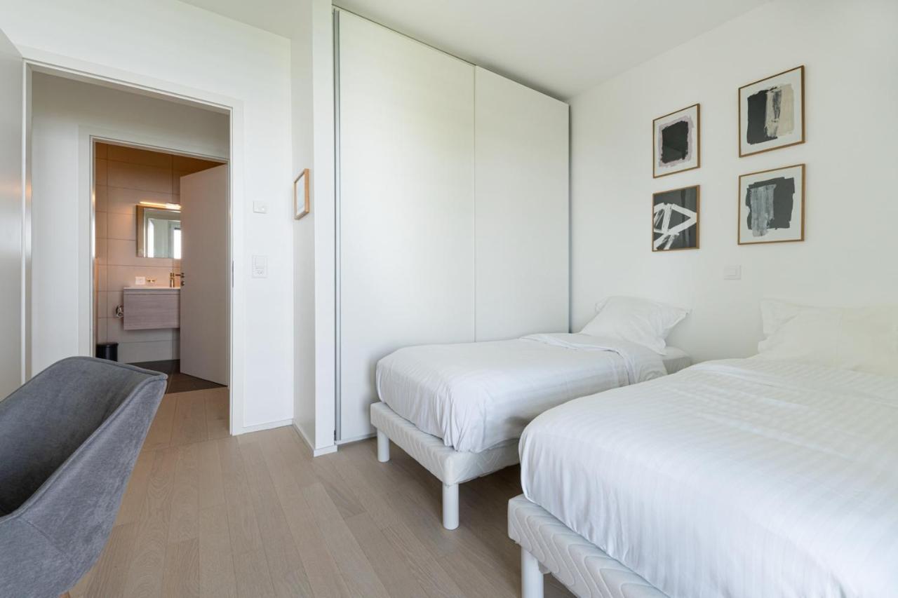 Puidoux Les Terrasses De Lavaux 1 - Appartement De Luxe Avec Vue Panoramique Et Piscine מראה חיצוני תמונה