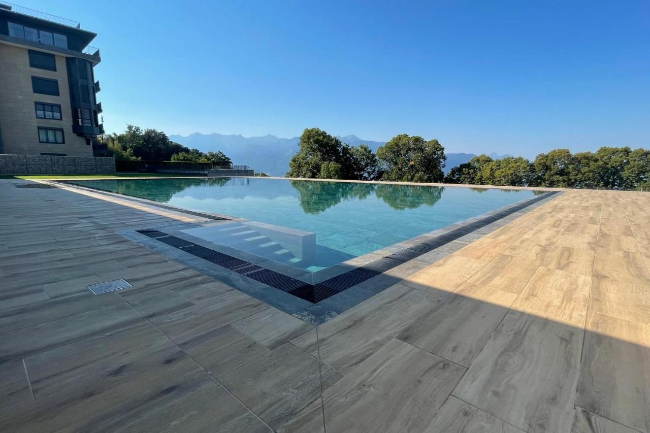 Puidoux Les Terrasses De Lavaux 1 - Appartement De Luxe Avec Vue Panoramique Et Piscine מראה חיצוני תמונה